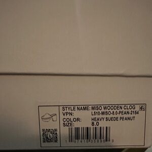 Larroude Miso Suede Clogs in Peanut